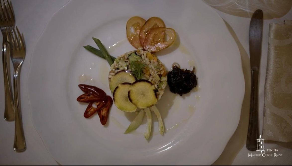 Tenuta Masseria & Spa Chicco Rizzo 스테르나티아 외부 사진
